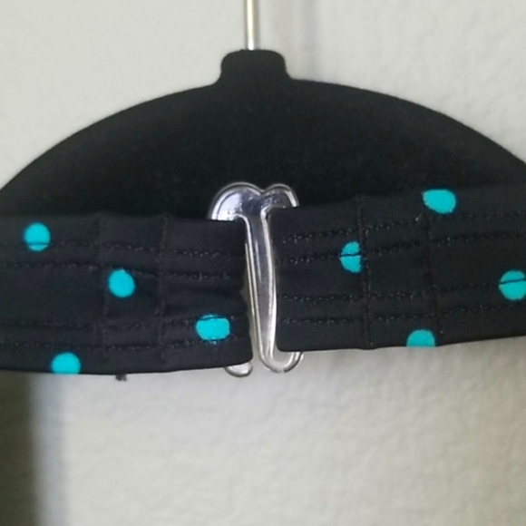 Speedo polka dot halter swim top size 14 - Picture 3 of 5